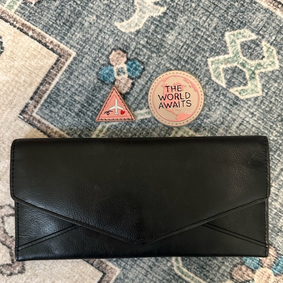 Anthropologie Handbags - Travel wallet (+sticker patches)